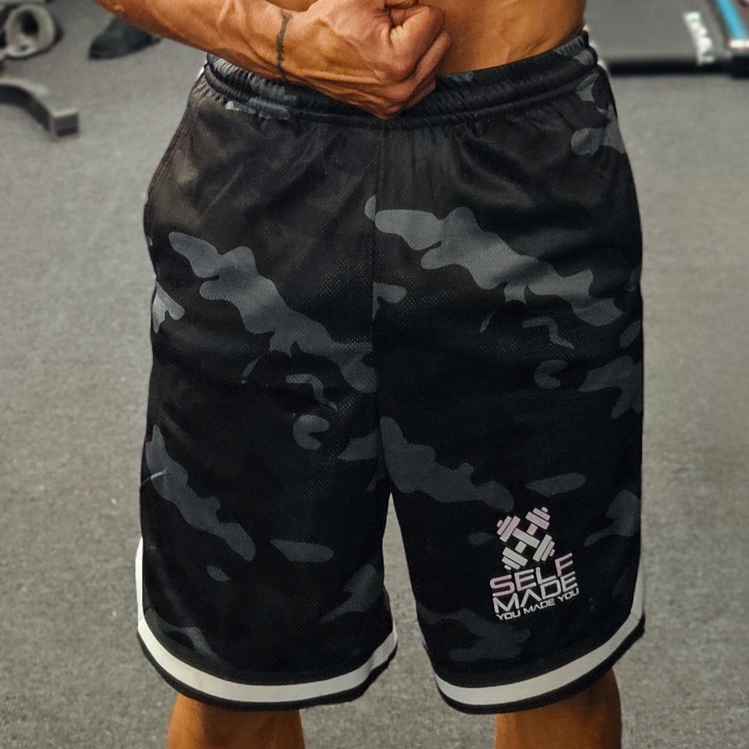 Camo basket ball shorts
