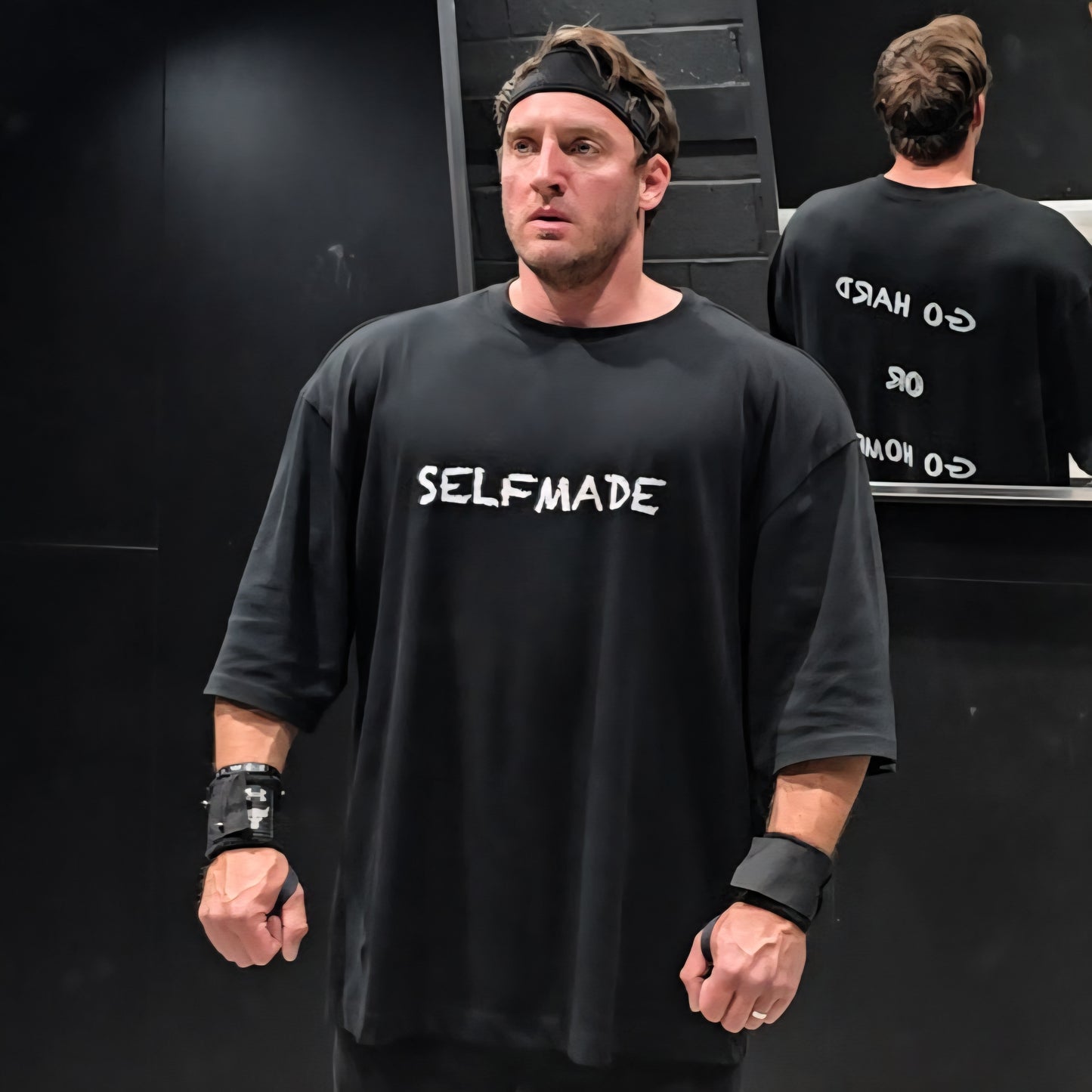Go hard or go home tee