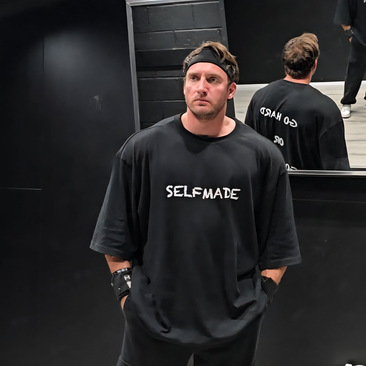 Go hard or go home tee
