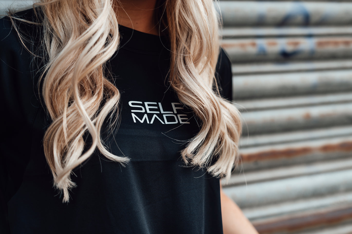 Ladies Mesh Over T-Shirt