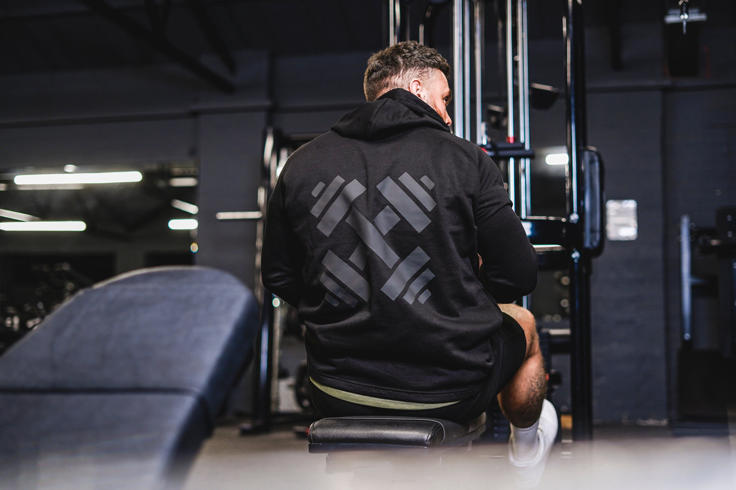 Light weight fleeced hoodie