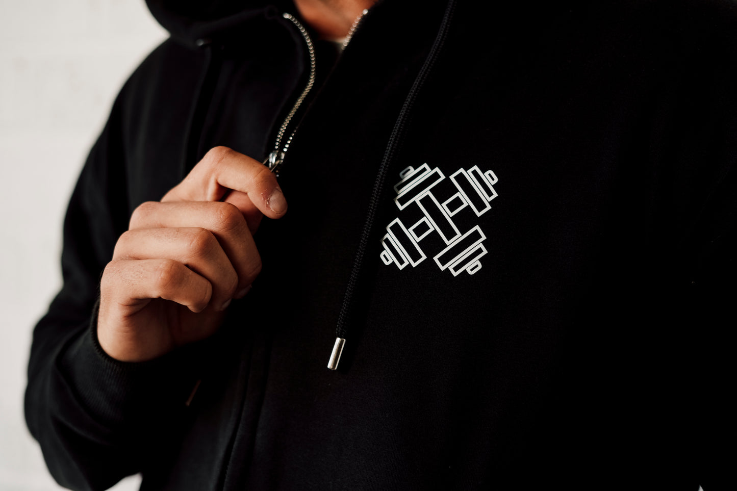 The selfmade Fade zip hoodie