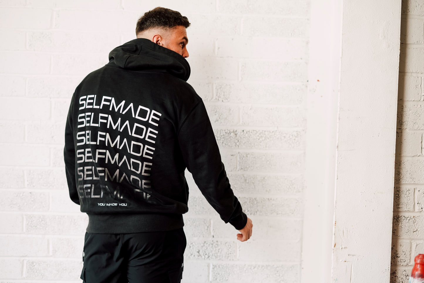The selfmade Fade zip hoodie