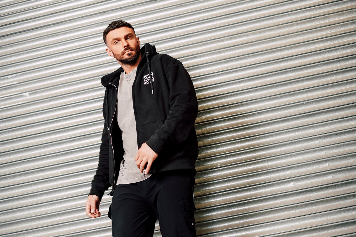 The selfmade Fade zip hoodie