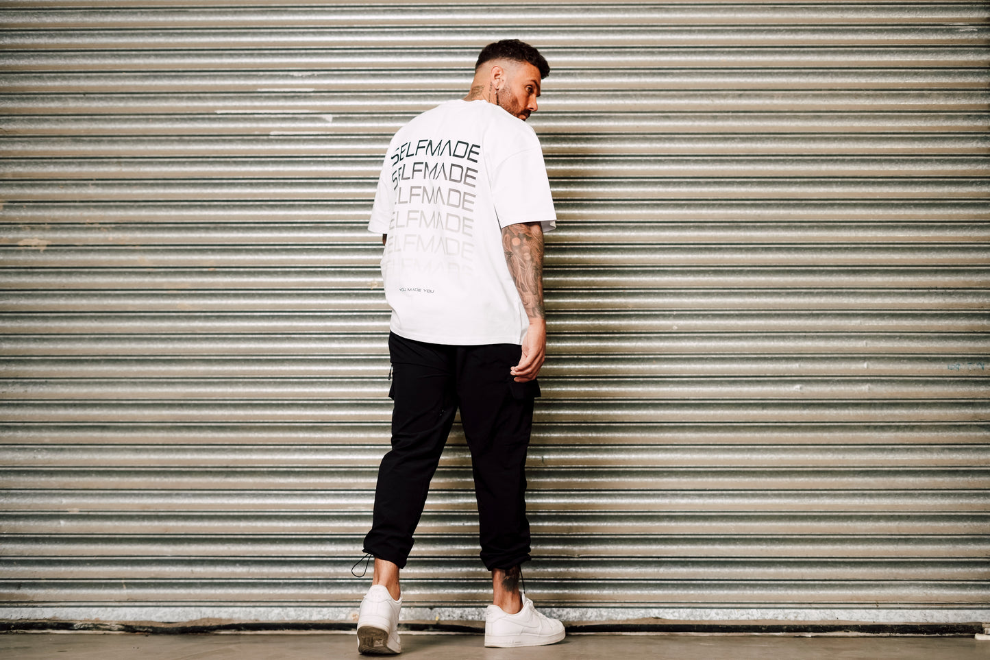 The selfmade fade oversized heavy tee