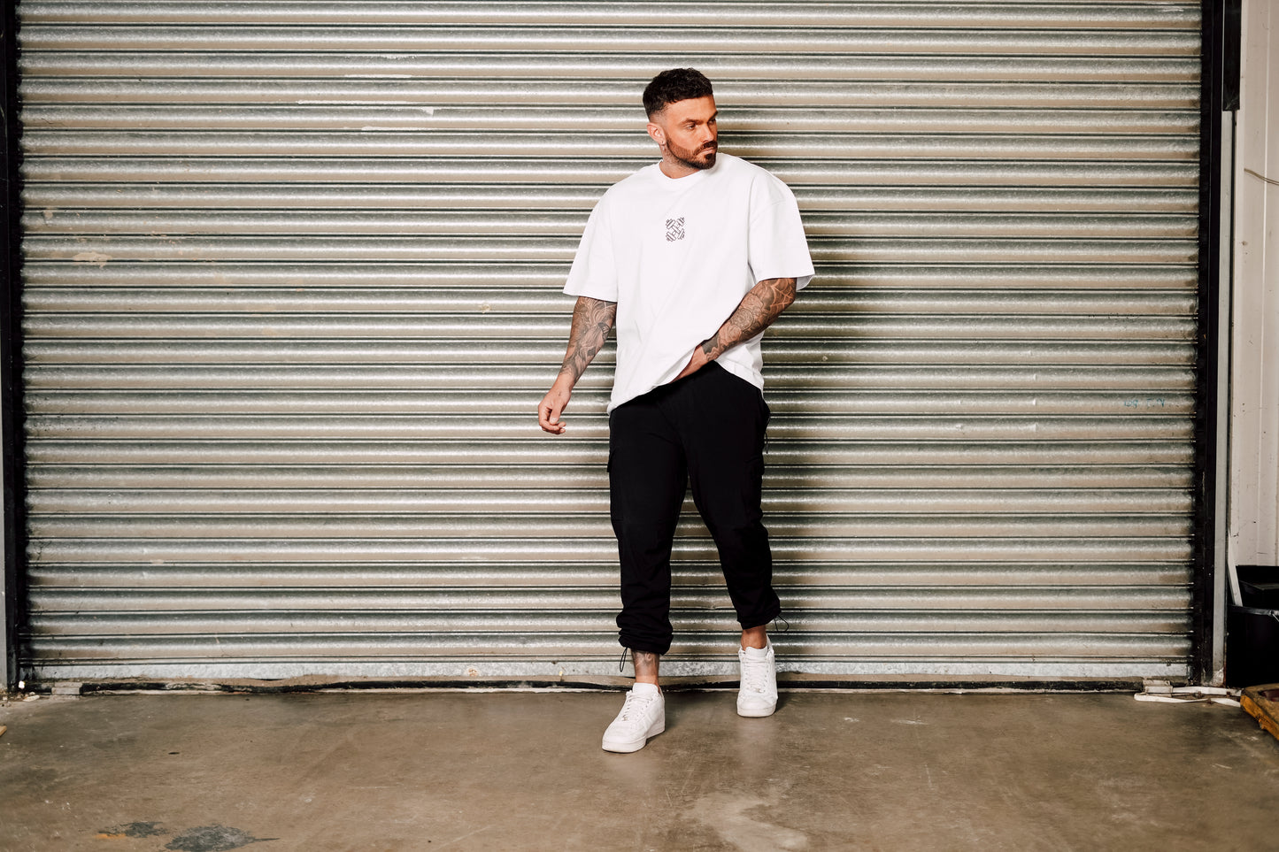 The selfmade fade oversized heavy tee