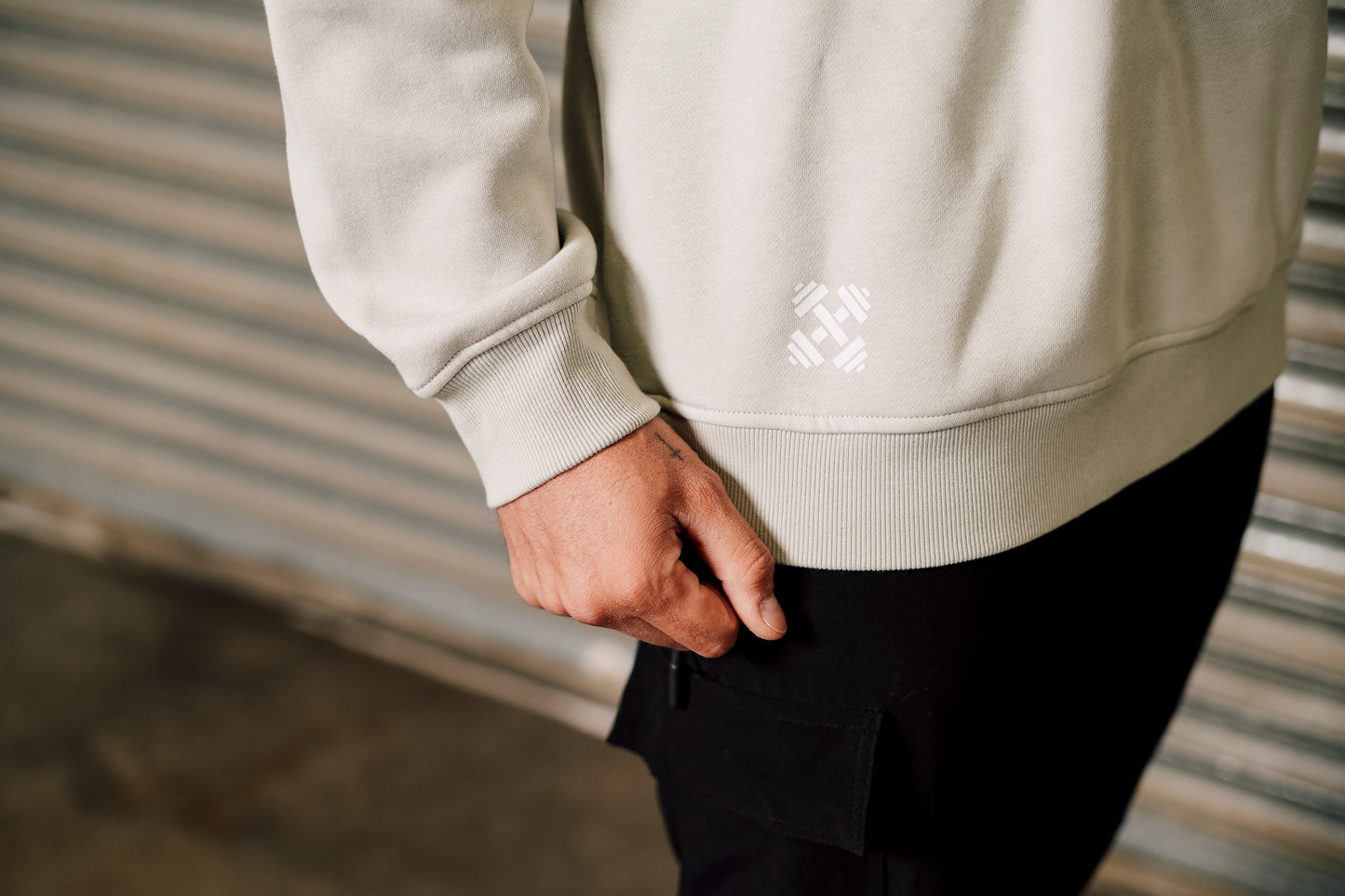 The selfmade chest Crew neck
