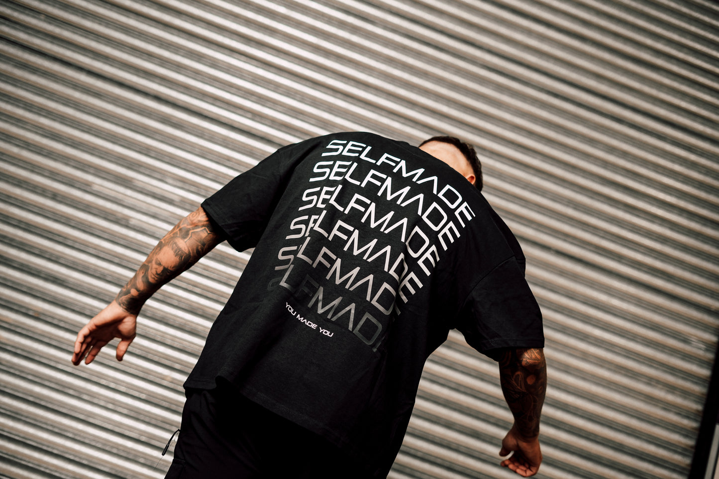 The selfmade fade oversized heavy tee