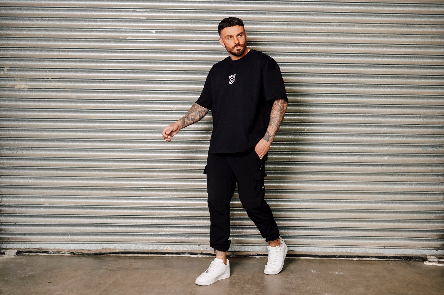 The selfmade fade oversized heavy tee