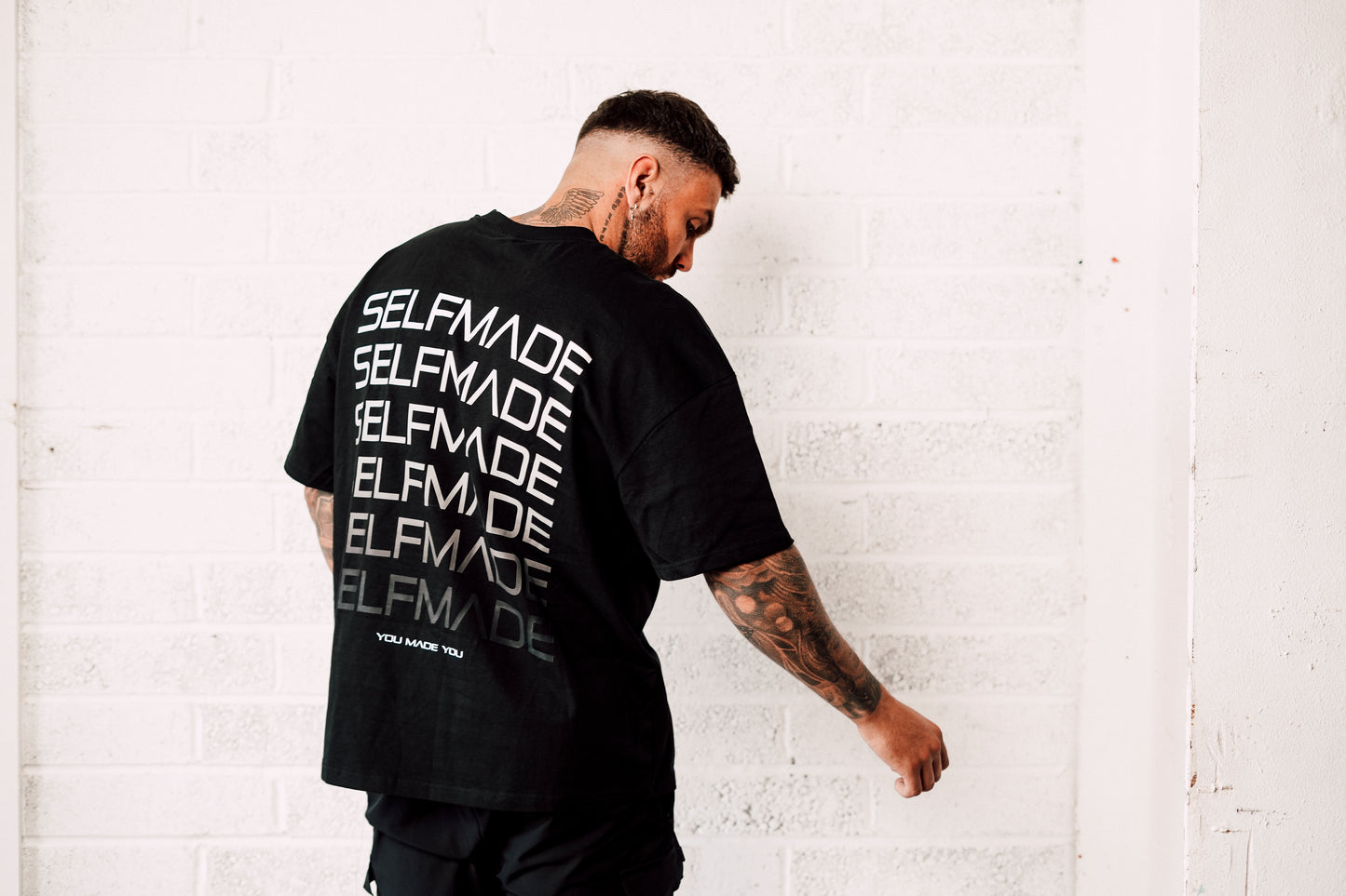 The selfmade fade oversized heavy tee