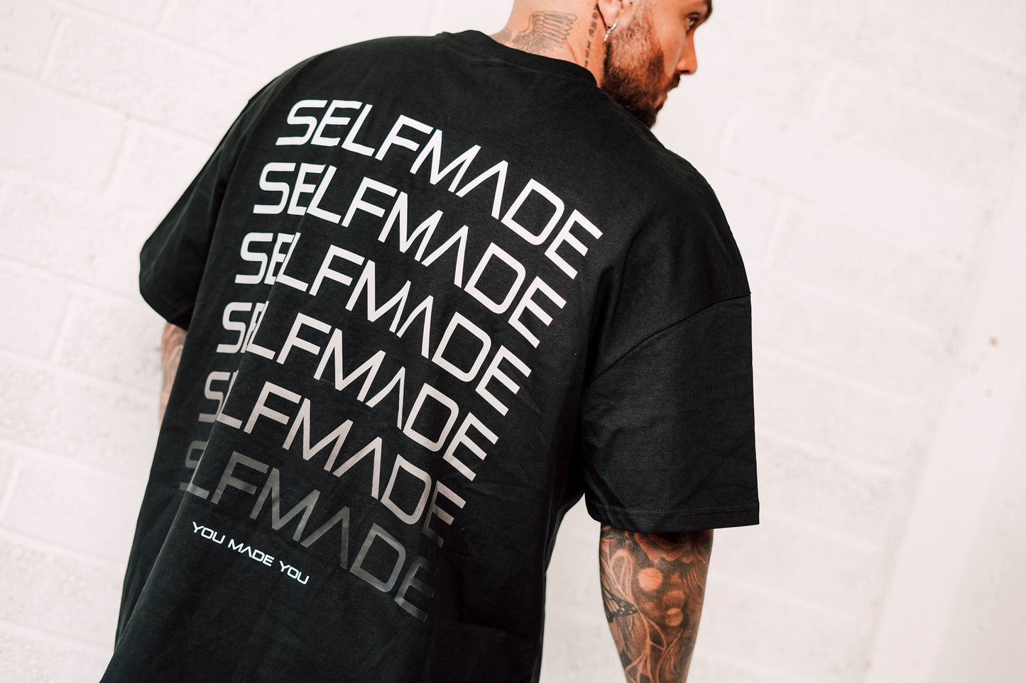The selfmade fade oversized heavy tee