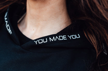 Oversized cropped hoodie